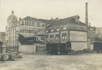 Fabrica de Fournier en calle Manuel Iradier de Vitoria Fabrica de Fournier en calle Manuel Iradier de Vitoria
